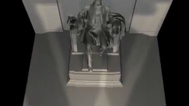 Lincoln Memorial 3D animation sequence смотреть онлайн