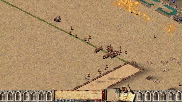 Stronghold Crusader I Wolf vs Pig 1v1 смотреть онлайн