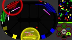 The Tank Battle - Marble Race in Algodoo