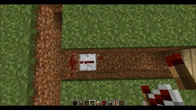 Механизмы в minecraft #2 (как построить поршневые двери и как поставить факел на верстаки и прочее) смотреть онлайн