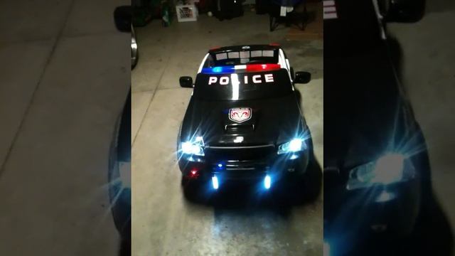 Dodge Charger Police car Power Wheel LED modification смотреть онлайн