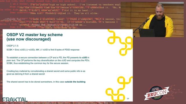 05 - BruCON 0x0F - OSDP auditing for red teamers and facility managers - Knud Hojgaard смотреть онлайн