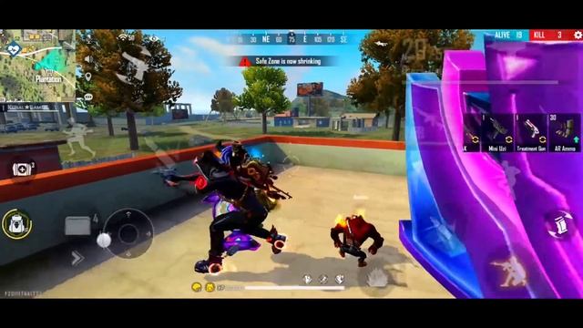 Free Fire Over Power Squad Gameplay 1Vs4 🙂 смотреть онлайн
