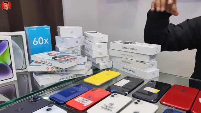 BIGGEST SALE EVER🤩Cheapest iPhone Market in Patna😎Second Hand Mobile смотреть онлайн