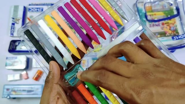 Ultimate Collection of Doms🥰 Geometry box, Pencil, Eraser, Sharpener Colours & Dom's Kits unboxing😍 смотреть онлайн