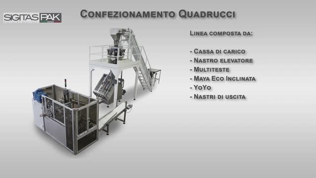 ВЕРТИКАЛЬНЫЙ УПАКОВОЧНЫЙ КОМЛЕКС MAYA ECO + МУЛЬТИГОЛОВА + HUG CBA