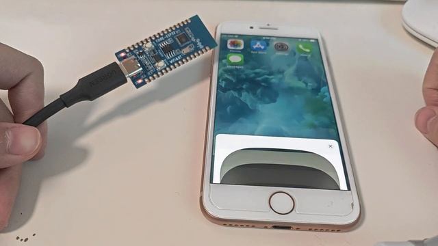 Apple Juice project from GitHub running on ESP32 смотреть онлайн