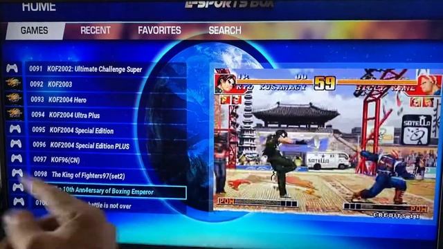 4000+ Home Arcade System TV Box Menu смотреть онлайн