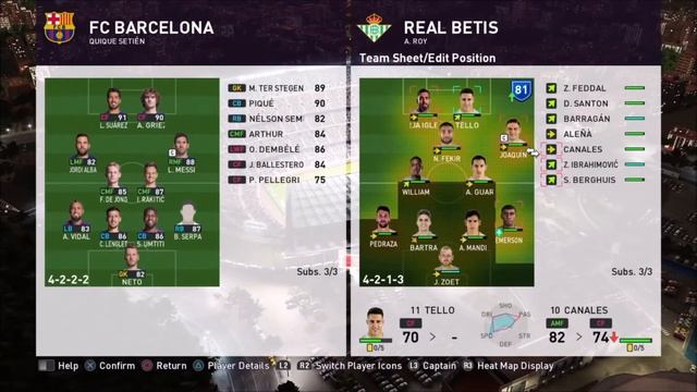 PES 2020 REAL BETIS Master League #15 - Going up against FC Barcelona and The G.O.A.T смотреть онлайн