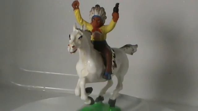 Солдатики Игрушки Индейцы Ковбои ГДР . Текумзе. Toys soldiers .Wild West . Indians / Cowboys смотреть онлайн
