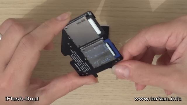 iFlash-Dual - iPod Dual SDXC Adapter смотреть онлайн