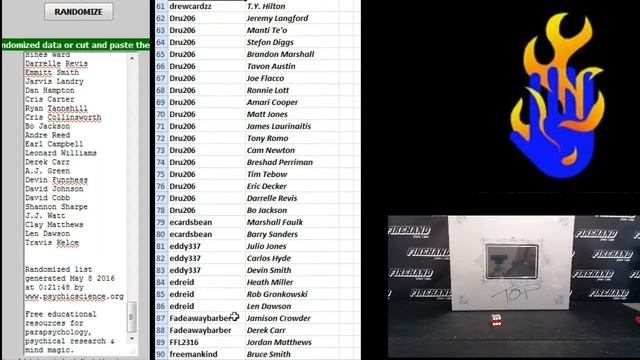 Player Draw ~ 2015 Flawless Football Single Box Random Players #14 ~ 5/7/16 смотреть онлайн