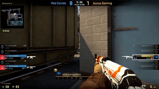 RED Canids vs Isurus [Map 1, Train] (Best of 3) | Rio 2020 EA Closed Qualifier смотреть онлайн