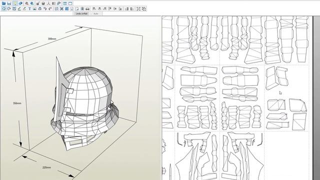 Pepakura развертки: Imperial general helmet from Despair смотреть онлайн