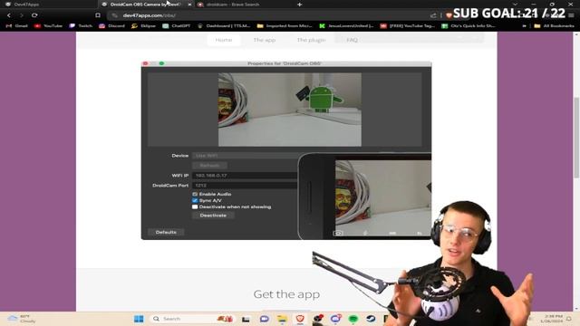 How to use your iPhone as a webcam on OBS, Skype, Discord, and more! смотреть онлайн