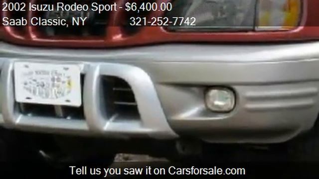 2002 Isuzu Rodeo Sport S V6 4WD Soft Top - for sale in State смотреть онлайн