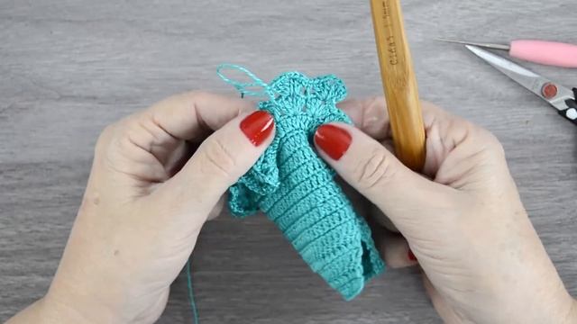 Vestido de Crochê para Bonecas смотреть онлайн