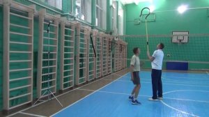 Тренажер для отработки нападающего удара в волейболе