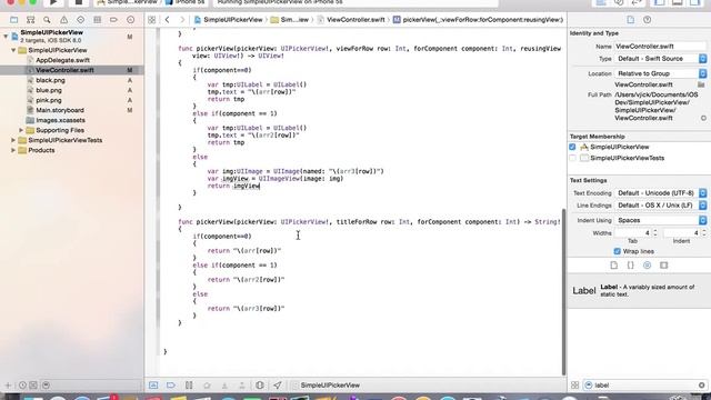 Simple UIPickerView. Part 3 Xcode 6. iOS 8. Swift. смотреть онлайн