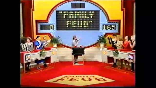 Family Feud (CBS):  February 22, 1991 (Beauty Vs. Brains-Day 5)