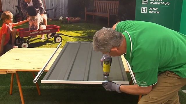 EasyShed | Garden Shed Assembly | Hinged Double Doors смотреть онлайн