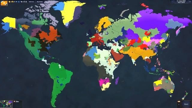 Viewer Made Map MEGA TIMELAPSE | Age of History смотреть онлайн