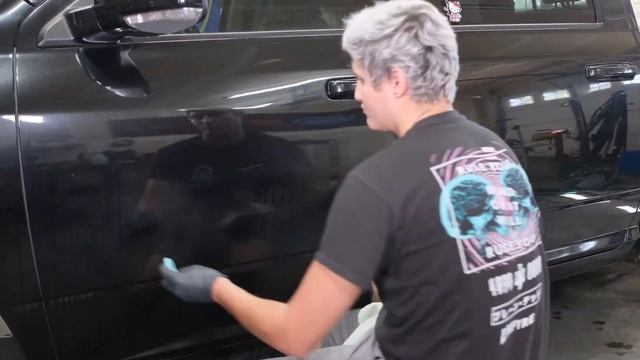 Detailing Dirty Dodge Ram 1500 Work Truck! | Clay Bar, Paint Buffing, Power Washing, Foam Cannon! смотреть онлайн