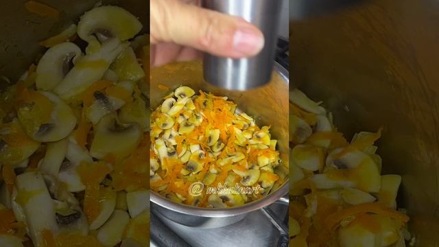 ♨️Сытный суп за 15 минут. Готовьте много! #mkkulinart #сырныйсуп #грибной #shorts смотреть онлайн