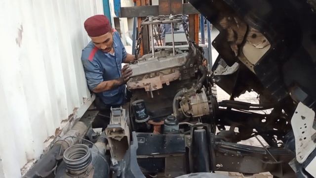 how to Mukammal engine opening isuzu nkr смотреть онлайн