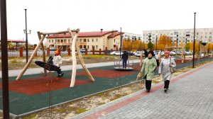 Новая точка притяжения. Сквер и пешеходная зона открылись в пятом микрорайоне Лянтора