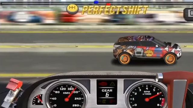 Drag racing game V 3.11.1, New Tuning Level 2, 1/4, mile Car Evoque Best Time 10.004.s смотреть онлайн