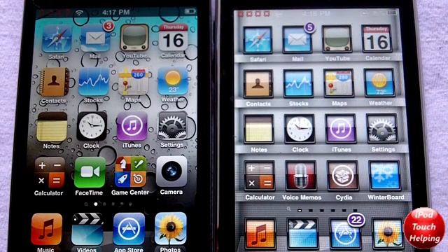 iPod Touch 4G Vs. 2G Comparison - Speed, Design etc. смотреть онлайн
