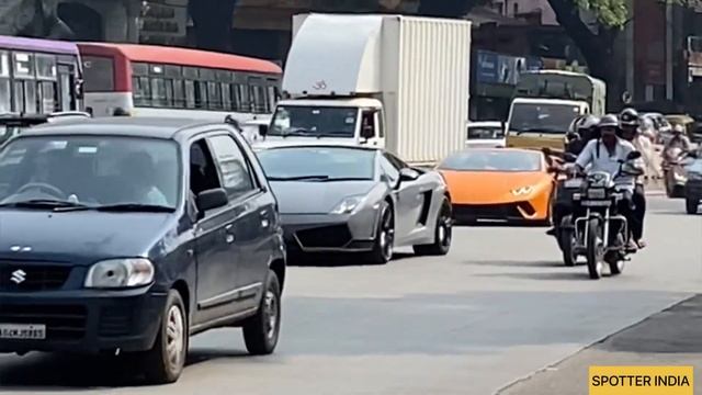 Huge Speed Breaker 😢 vs LAMBORGHINI Aventador on INDIAN ROADS смотреть онлайн