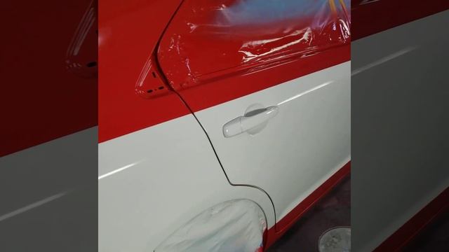 WET WORK PAINT & BODY 2 TONE LINCOLN MKZ. смотреть онлайн