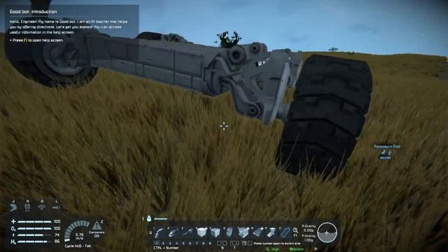 Building an Ore-Finding Vehicle! | Space Engineers [2] смотреть онлайн