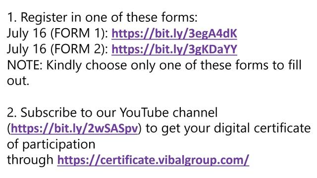 VIBAL GROUP | PRESCHOOL WEBINAR SERIES | JULY 16 2020 | WITH CERTIFICATE смотреть онлайн