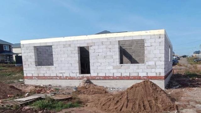 как построить дом из газоблоков за 3 минуты смотреть онлайн