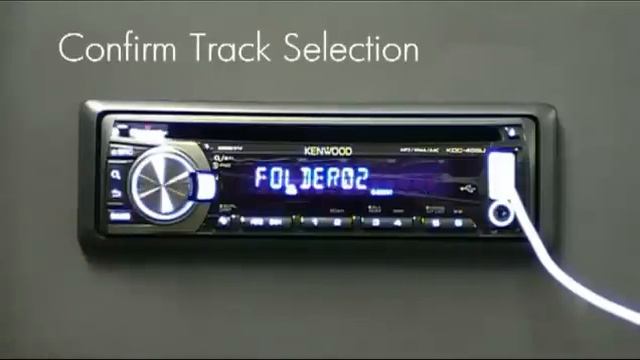 Kenwood KDC 455UW - iPod & iPhone Stereo смотреть онлайн