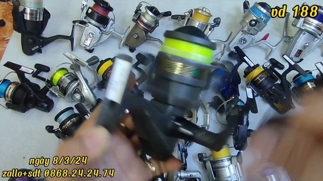 Video 188🌷XẢ THANH LÝ MÁY CÂU NỘI ĐỊA #NHẬT🏵️ Giá Chỉ #99k🏵️#SHIMANO #DAIWA #OLYMPIC🏵️Máy Rẻ Giá Tố смотреть онлайн