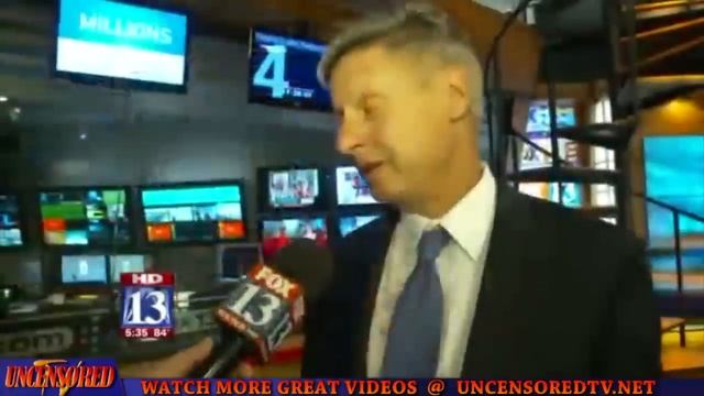 Gov. Gary Johnson on Fox13 Salt Lake City News (2012-10-02) смотреть онлайн