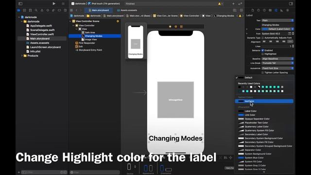 How to implement Dark Mode in Swift | iOS Development | Silent Coding смотреть онлайн