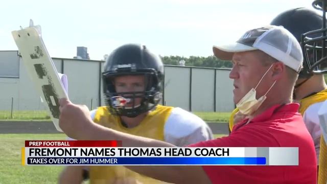 Trevor Thomas takes over for Jim Hummer as Fremont HS head football coach смотреть онлайн