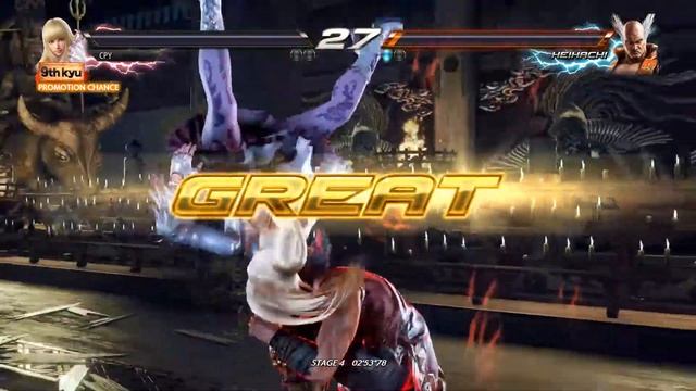 Tekken 7 - Lili vs Heihachi - No Commentary смотреть онлайн