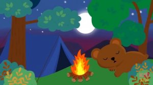 Колыбельная - Расслабляющая музыка для сна: костёр ❤️ Фортепианная музыка для малышей №18