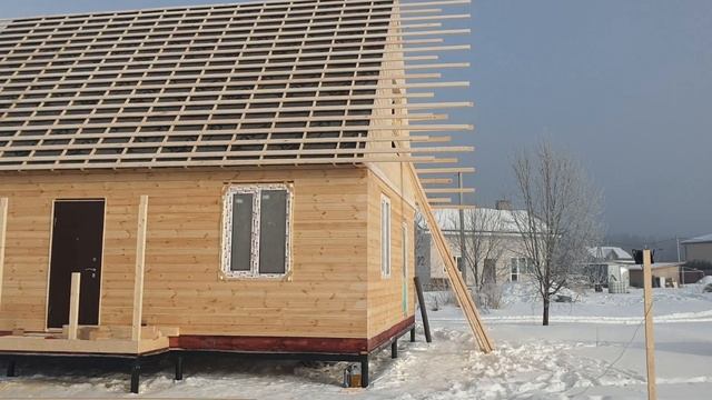 Приступая к крыше. Строим дом с Теремъ. День 11 смотреть онлайн