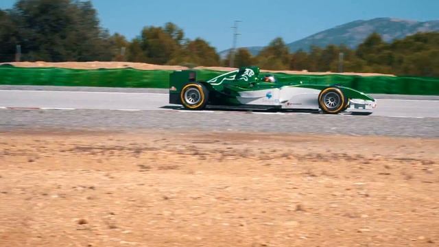 Jaguar F1 Max Webber - nuevo record Guadix Circuit смотреть онлайн