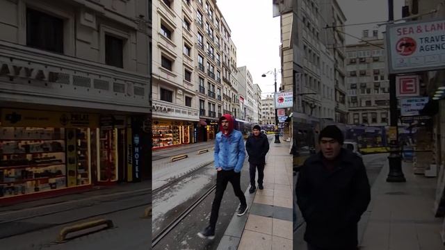 Трамвай Стамбул, уличная еда 😍 смотреть онлайн