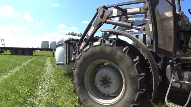 Zwożenie sianokiszonki dwoma Lamborghini R6 115DCR & Grand Prix 90|| 2018 || смотреть онлайн