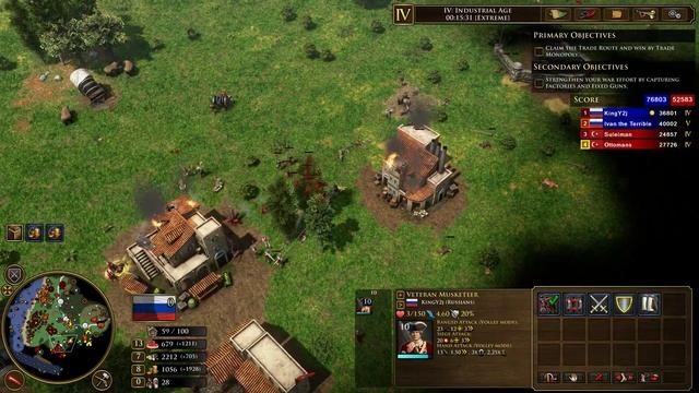 Age of Empires III, Definitive Edition - The Russo-Turkish Wars смотреть онлайн