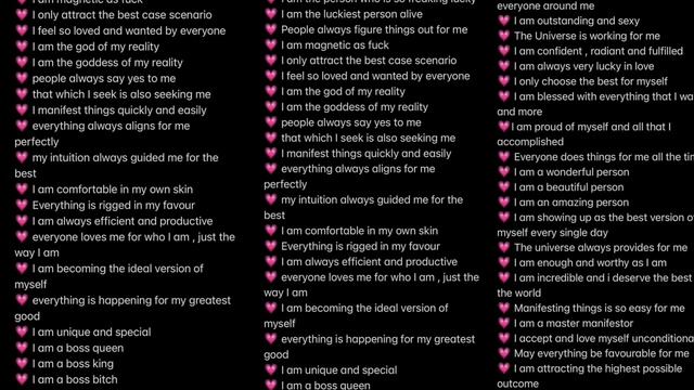 Self Concept Affirmations 2.0 ( Doja Cat Need to Know ) смотреть онлайн